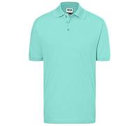 James & Nicholson Polo Classic, Polo Uomo, Verde (Mint), S
