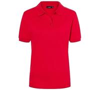 James & Nicholson - Polo, Polo Donna, Rosso (red), Medium (Taglia Produttore: Medium)