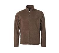 James & Nicholson Workwear - Giacca invernale softshell altamente funzionale con calda fodera interna, marrone, 4XL