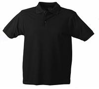 James & Nicholson Workwear Polo Men, Nero (Black), M Uomo