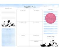 James Norbury Big Panda and Tiny Dragon Weekly Planner Notepa (Copertina rigida)