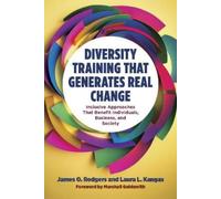 James O. Rodgers Laura Diversity Training That Generates Re (Copertina rigida)