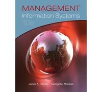 James O'Brien George Marakas Management Information Systems (Copertina rigida)