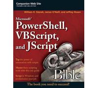 James O'Neill Jeffrey Rosen Will Microsoft PowerShell, VBScript and (Tascabile)