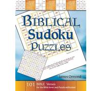 James Ormond Biblical Sudoku Puzzles (Tascabile)