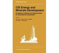 James P. Dorian CIS Energy and Minerals Development (Copertina rigida)