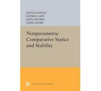 James P. Quirk Douglas Hale George Nonparametric Comparative Stati (Tascabile)