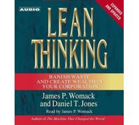 James P. Womack Daniel T. Jones Lean Thinking (CD)