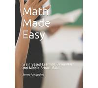 James Paicopolos Math Made Easy (Tascabile)