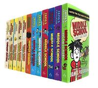 James Patterson Middle School and Treasure Hunters Collection 12 Books Set