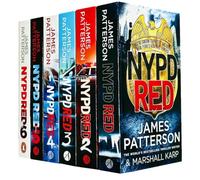 James Patterson NYPD Red Series Collection 1-6 set di libri