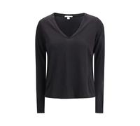 James Perse Black Cotton Long Sleeve T-Shirt - 3
