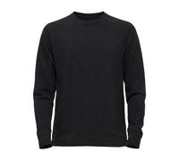 James Perse - L/S Crew Pique Top - -Tops -Uomo -Nero -M