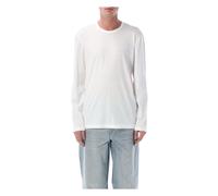 James Perse - Long Sleeve Crew Neck - - Tops - Uomo - Bianco - M