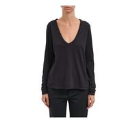 James Perse - Mwuc3225 Long Sleeve Top - - Tops - Donna - Nero - S
