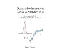 James Picerno Quantitative Investment Portfolio Analytics In R (Tascabile)