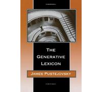 James Pustejovsky The Generative Lexicon (Tascabile)