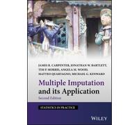 James R. Carpenter Jonathan W. Bartlett Multiple Imputation (Copertina rigida)
