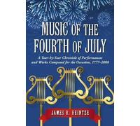 James R. Heintze Music of the Fourth of July (Tascabile)