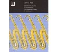 James Rae 20 Modern Studies For Solo Saxophone (Tascabile)