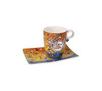 James Rizzi Tazza Pop Art Con Saucer THE ROMANCE OF THE SEA 350ml Goebel