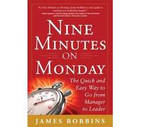 James Robbins Nine Minutes on Monday: The Quick and Easy Way (Copertina rigida)
