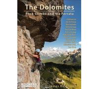 James Rushforth The Dolomites - Rockfax (Tascabile)