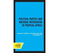 James S. Colema Political Parties and National Integration in (Copertina rigida)