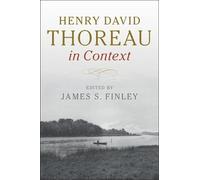 James S. Finley Henry David Thoreau in Context (Copertina rigida)
