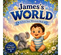 James’s World: A Personalized First Year Milestone Book for Baby Boys - Record Special Moments