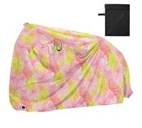 James Style Tie-dye Rosa Giallo Bike Covers Outdoor UV Resistente Pioggia Copertura Bici Deposito