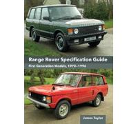 James Taylor Range Rover Specification Guide (Copertina rigida)