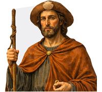 James The Great (Robe) Half Body Buddy Cutout