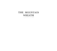 James W Wiles The Mountain Wreath of P.P. Nyegosh (Copertina rigida)