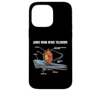 James Webb Design del telescopio spaziale per gli amanti dell'astronomia Custodia per iPhone 14 Pro Max