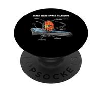 James Webb Design del telescopio spaziale per gli amanti dell'astronomia PopSockets PopGrip Adesivo