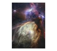 James Webb - Puzzle multicolore con immagine del telescopio spaziale Rho Ophiuchi Cloud Complex, 1000 pezzi