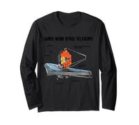 James Webb Space Art per Appassionati di Scienza Nerd Maglia a Manica