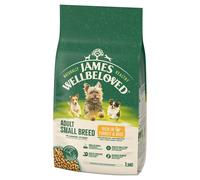 JAMES WELLBELOVED Adult 1,5 kg alimento secco completo per cani adulti di piccola taglia da 6 mesi a 10 anni ricco di tacchino e riso