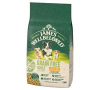 JAMES WELLBELOVED Adult 1,5 kg alimento secco completo senza cereali per cani adulti da 1 a 7 anni ricco di tacchino e verdure