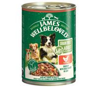 James Wellbeloved Adult Grain Free Hypoallergenic Pollo in paté - 6 x 400 g