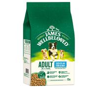 JAMES WELLBELOVED Adult 12 kg alimento secco completo per cani adulti da 1 a 7 anni ricco di pesce e riso