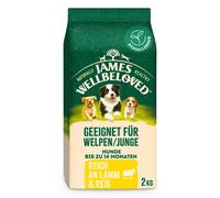 JAMES WELLBELOVED Junior 2 kg alimento secco completo per cuccioli