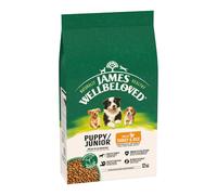 JAMES WELLBELOVED Junior ricco di tacchino e riso, 12 kg