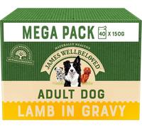 James Wellbeloved Megapack Adulto Cane Agnello Con Riso In Salsa (40 X 150G)