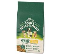 JAMES WELLBELOVED Senior 12 kg alimento secco completo per cani anziani >7 anni ricco di agnello e riso