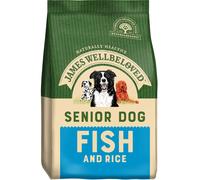 James Wellbeloved Senior Fish & Rice 15kg Cibo Secco Per Cani