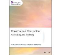 James Wiedemann Robert M Construction Contractors: Accounting and Au (Tascabile)