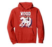 James Wood | Giocatori di Baseball MLB Washington | MLBJWO201M Felpa con Cappuccio