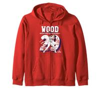 James Wood | Giocatori di Baseball MLB Washington | MLBJWO201M Felpa con Cappuccio